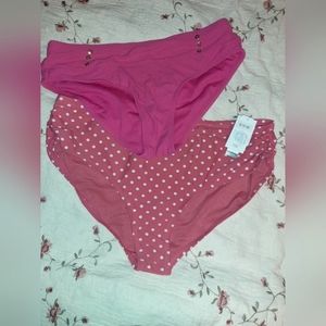 2 pc bikini bottom sz 1X